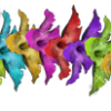 Hawaiian Lei 1 Vehicle Wrap Design — Large Scale Artwork for Wide Format Printing | Categories: PIK6 Everyday, Nature