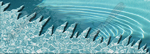 Pool Water Rip 4 Vehicle Wrap Design — Large Scale Artwork for Wide Format Printing | Categories: Nature