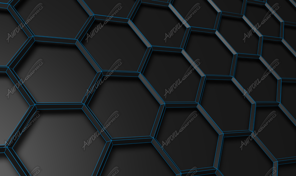 Honeycomb Structure Vehicle Wrap Design — Large Scale Artwork for Wide Format Printing | Categories: Textures & Fills, Metal Textures