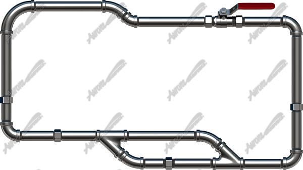 Pipes Blank 1 Vehicle Wrap Design — Large Scale Artwork for Wide Format Printing | Categories: Commercial, Industry