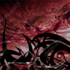 Razor is an intense and edgy abstract design featuring a dynamic metallic-like liquid background that shimmers with depth and movement. Bold tribal spikes swirl and extend upward, creating a fierce and aggressive visual impact. These sharp, flowing elements give the image a sense of power and speed, making it an excellent choice for custom vehicle wraps. Adding to its striking design, barbed wire weaves throughout the lower portion of the image Stormy, clouds, wire, metallic. High Resolution Design Graphics Image.