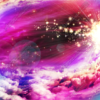 Nebula 2 is a breathtaking abstract design that captures the vast beauty of outer space in vivid, swirling colors. This mesmerizing image showcases luminous cosmic clouds in rich hues of blues, purples, pinks, and oranges, blending seamlessly to create a dreamlike celestial scene. Scattered throughout are twinkling stars, adding depth and dimension to this galactic masterpiece. Stars, clouds, outer space, vibrant colors, colorful, cosmic. High Resolution Design Graphics Image.