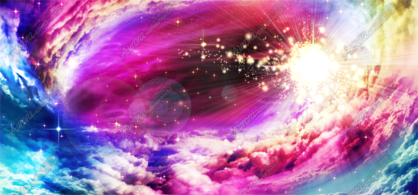 Nebula 2 is a breathtaking abstract design that captures the vast beauty of outer space in vivid, swirling colors. This mesmerizing image showcases luminous cosmic clouds in rich hues of blues, purples, pinks, and oranges, blending seamlessly to create a dreamlike celestial scene. Scattered throughout are twinkling stars, adding depth and dimension to this galactic masterpiece. Stars, clouds, outer space, vibrant colors, colorful, cosmic. High Resolution Design Graphics Image.