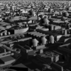 Space Colony is a hyper-detailed, cinematic sci-fi image inspired by iconic space-themed films. This particular design showcases a dramatic, angled perspective of a futuristic city or colony wall, packed with mechanical components, pipes, and tech surfaces. The level of intricate detail suggests an industrial alien world or the outer hull of a deep-space station.