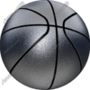 Chrome Basketball 2 Vehicle Wrap Design — Large Scale Artwork for Wide Format Printing | Categories: Sports & Games