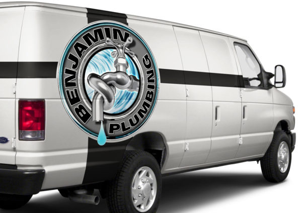 Knotted Faucet Vehicle Wrap Design — Large Scale Artwork for Wide Format Printing | Categories: PIK6 Everyday, Commercial, Industry