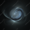 Orb 2 is a mesmerizing abstract image that captures the essence of energy, light, and motion contained within a perfect sphere. At the center of this digital creation lies a swirling vortex of soft, glowing blue and white light, evoking a sense of power and mystique. The spiral formations seem to rotate gently, like celestial winds spiraling within a cosmic bubble. The outer edges fade into a smooth halo, enhancing the illusion of depth and radiance while maintaining a subtle contrast against the dark background.