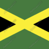 Jamaican Flag Flat Vehicle Wrap Design — Large Scale Artwork for Wide Format Printing | Categories: Flags
