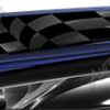 Burnout is a race-inspired partial wrap designed to capture speed, energy, and adrenaline in one sleek and aggressive graphic. This print-and-cut, cut contour design features a bold, black and white checkered racing flag that appears to be caught mid-wave—symbolizing momentum and victory. Encasing the flag is a sculpted shell of smooth, reflective metal panels that give the design an armored, high-performance edge. Racing, checkered flag, racing flag, racing, partial wrap, half wrap, print n cut, print and cut, partial, side wrap, sides, street custom, speed, fast, metal, smooth, reflection. CutContour Graphics Cut Contour Design Cut File Print/Cut Print Cut.