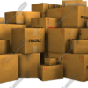 Pile of Boxes Vehicle Wrap Design — Large Scale Artwork for Wide Format Printing | Categories: Commercial, Industry