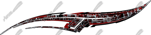 Alien Vehicle Wrap Design — Large Scale Artwork for Wide Format Printing | Categories: Graphics, Print & Cut Graphics