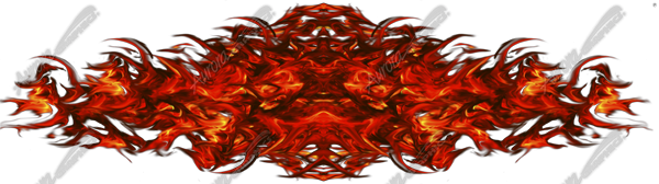 Crest Flames Vehicle Wrap Design — Large Scale Artwork for Wide Format Printing | Categories: PIK6 Everyday, Flames