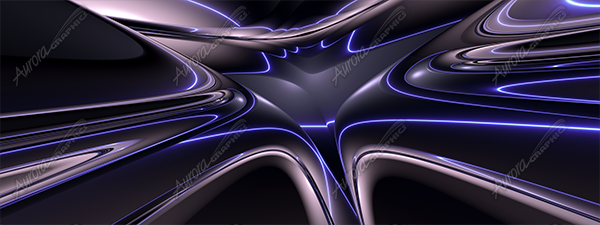 Star Burst 1 is a mesmerizing abstract image that merges futuristic design with a high-gloss, dimensional effect. Flowing ribbons of metallic surfaces twist and converge toward a luminous central point, creating a star-shaped burst that radiates energy and motion. Sleek lines of glowing electric blue run through the composition, giving the image a sense of speed, precision, and technological sophistication. The reflective chrome-like surfaces and smooth curvature suggest an advanced, high-performance aesthetic—reminiscent of sports cars, spacecraft, or next-generation architecture. High Resolution Design Graphics Image.