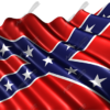 Waving Rebel Flag Vehicle Wrap Design — Large Scale Artwork for Wide Format Printing | Categories: Flags