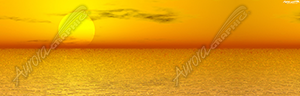 Sun Down 1 Vehicle Wrap Design — Large Scale Artwork for Wide Format Printing | Categories: Nature