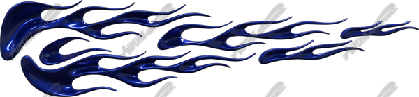 Metallic Liquid Flames Vehicle Wrap Design — Large Scale Artwork for Wide Format Printing | Categories: Graphics, PIK6 Everyday, Print & Cut Graphics