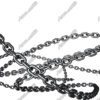 Log Chain is a powerhouse of industrial design, captured in this stunning high-resolution graphic. With a massive width of 12 inches at its widest point, this design element commands attention and brings a rugged, heavy-duty feel to any composition. The links are intricately rendered in dark metallic chrome with bold highlights and deep shadows, giving the chain an ultra-realistic, three-dimensional appearance.