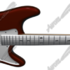 Electric Guitar Vehicle Wrap Design — Large Scale Artwork for Wide Format Printing | Categories: Commercial, Industry