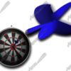 Darts 1 Vehicle Wrap Design — Large Scale Artwork for Wide Format Printing | Categories: Sports & Games