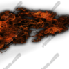 Flaming Soccerball 3 Vehicle Wrap Design — Large Scale Artwork for Wide Format Printing | Categories: Sports & Games, Flames