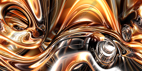 Liquid Metal, Abstract, liquid, molten, flowing, swoops, smooth, reflect, reflective, street custom, metal, metallic, chrome, sweeping, sweep, sweeps, depth, layers, paint, painter, tileable, tile, tiles. High Resolution Design Graphics Image.