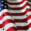 American Flag Waving 2 Rivets