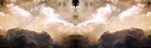 Holy Cloud Vehicle Wrap Design — Large Scale Artwork for Wide Format Printing | Categories: Nature