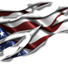 Flag Rip is a bold and dynamic graphic featuring a ripped American flag with highly detailed, realistic metal curls that give the appearance of torn metal peeling away to reveal the flag underneath. This design is meticulously crafted with intricate shading and highlights, making the torn edges and metallic folds look incredibly lifelike. Rips, tears, metal, metallic, bikers, Harley, choppers, veterans, rebel, American, flags, Confederate, checkered, racing, patriotic, racing, racer, race. CutContour Graphics Cut Contour Design Cut File Print/Cut Print Cut. Transparent TIFF.