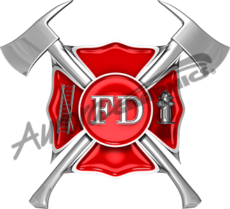 High Resolution Firefighter Fire Fighter Cross Collage Badge, Badging and images that are fully customizable. Cut File Print/Cut Print Cut Large Huge Design Elements CutContour Cut Contour Graphics