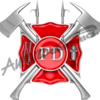 High Resolution Firefighter Fire Fighter Cross Collage Badge, Badging and images that are fully customizable. Cut File Print/Cut Print Cut Large Huge Design Elements CutContour Cut Contour Graphics