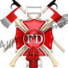 High Resolution Firefighter Fire Fighter Cross Collage Badge, Badging and images that are fully customizable. Cut File Print/Cut Print Cut Large Huge Design Elements CutContour Cut Contour Graphics