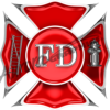 High Resolution Firefighter Fire Fighter Cross Collage Badge, Badging and images that are fully customizable. Cut File Print/Cut Print Cut Large Huge Design Elements CutContour Cut Contour Graphics