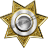 Sheriff Badge 3 Vehicle Wrap Design — Large Scale Artwork for Wide Format Printing | Categories: Fades and Elements, Graphics, Military, Patriotic, PIK6 Everyday, Print & Cut Graphics, Commercial, Badging