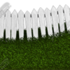 Picket Fence Lawn Vehicle Wrap Design — Large Scale Artwork for Wide Format Printing | Categories: Commercial, Nature