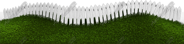Picket Fence Lawn Vehicle Wrap Design — Large Scale Artwork for Wide Format Printing | Categories: Commercial, Nature