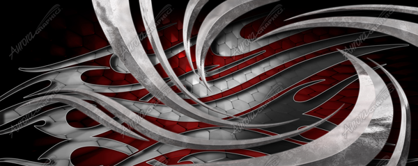 Blade Wrap is a striking abstract design created for vehicle, truck, and boat wraps, offering a bold and industrial aesthetic. This high-resolution image features aged metallic blades spiraling inward toward the center, creating a sense of movement and power. The sharp, weathered edges of the blades add an intense, rugged feel, while the intricate details of oxidation and wear give it a raw, battle-worn appearance. Metallic, metal, hexagon, honeycomb, metal, spiral. High Resolution Design Graphics Image.