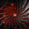 Caliber, spiral, edgy, burst, abstract, starburst, metallic lines, spiral graphic, vortex, molten chrome, vehicle wrap design, dynamic artwork, edgy wrap design, high energy graphic, motion lines, futuristic abstract, banner graphic, colorful explosion, twist lines, chrome burst, starburst effect, auto wrap background, design texture, jpg vehicle wrap art. Design Graphics High Resolution Image.