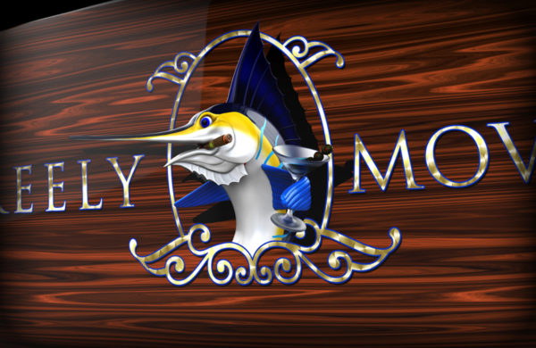 Marlin Martini Vehicle Wrap Design — Large Scale Artwork for Wide Format Printing | Categories: PIK6 Everyday, Fishing