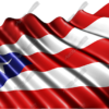 Waving Puerto Rican Flag Vehicle Wrap Design — Large Scale Artwork for Wide Format Printing | Categories: PIK6 Everyday, Flags