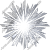 Crystal Ice Star, abstract, design element, transparent, frozen, glass, breaking, solar, commercial, ice company, cold, arctic, Christmas, snow, crystal, ice, star, shards. Transparent .TIFF