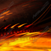 Dragon's Breath is an intense and fiery abstract design that brings the raw power of a dragon to life. This dynamic image features swirling flames and fierce swooshes that twist and curl, creating a sense of motion and heat. Interwoven throughout are intricate scales and jagged spikes, adding depth and texture that resemble the hide of a mythical beast. High Resolution Design Graphics Image.