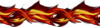 Natural Pinstripe Flame 3 Vehicle Wrap Design — Large Scale Artwork for Wide Format Printing | Categories: PIK6 Everyday, Flames