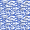 Puffy Clouds Vehicle Wrap Design — Large Scale Artwork for Wide Format Printing | Categories: Nature