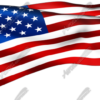 American Flag in the Wind