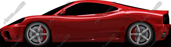Exotic Car Vehicle Wrap Design — Large Scale Artwork for Wide Format Printing | Categories: PIK6 Everyday, Commercial, Industry