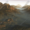 Foggy Canyon 1 Vehicle Wrap Design — Large Scale Artwork for Wide Format Printing | Categories: Nature