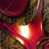 Trippin is a mesmerizing fusion of smooth, 3D chrome and metallic molten paint, flowing together in a reflective and liquid-like motion. This abstract design creates the illusion of shifting metal, giving off a futuristic, almost hypnotic energy. Scattered throughout the center are hexagons and honeycombs, seamlessly integrated into the molten waves, each filled with even more trippy, fluid metallic forms. High Resolution Design Graphics Image.