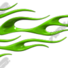 Liquid Flames Vehicle Wrap Design — Large Scale Artwork for Wide Format Printing | Categories: Graphics, PIK6 Everyday, Print & Cut Graphics