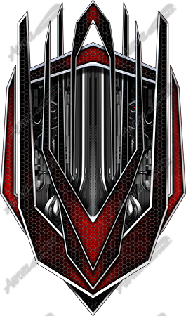 Optimus Vehicle Wrap Design — Large Scale Artwork for Wide Format Printing | Categories: PIK6 Everyday, Hood & Tail Graphics