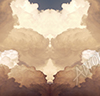 Tall Storm Clouds Vehicle Wrap Design — Large Scale Artwork for Wide Format Printing | Categories: Nature